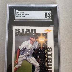 🛑SOLD🛑1996 Score Derek Jeter #384 rookie card